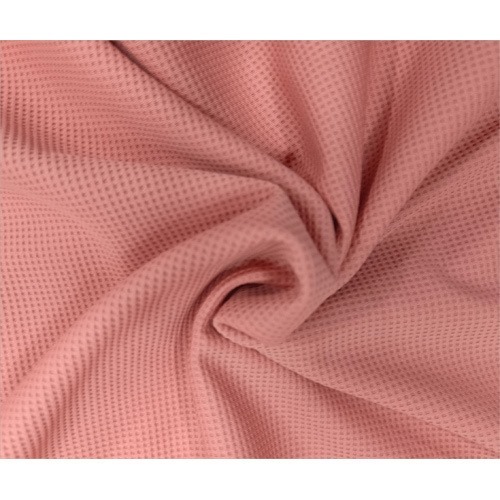 Mini Waffle Knit Fabric - Application: Apparel/Clothing