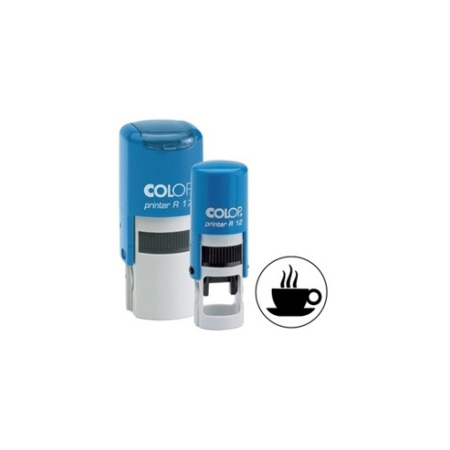 Pre Ink Round Stamp - Advantage: Clear