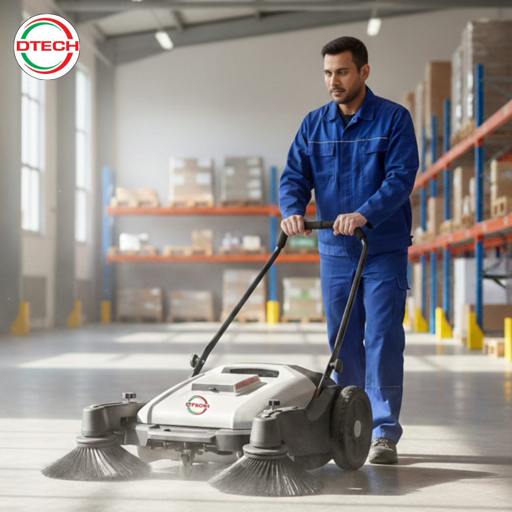 40l Manual Sweeper Machine - Capacity: 40 Ltr