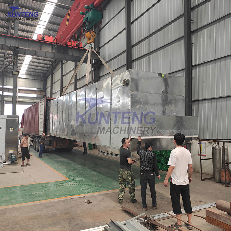 Food Dehydrator Fully Automatic Fruit Vegetable Drying Equipment Industrial Dryer Multi-layer Mesh Belt Dryer - Capacity: 10 Ton/day