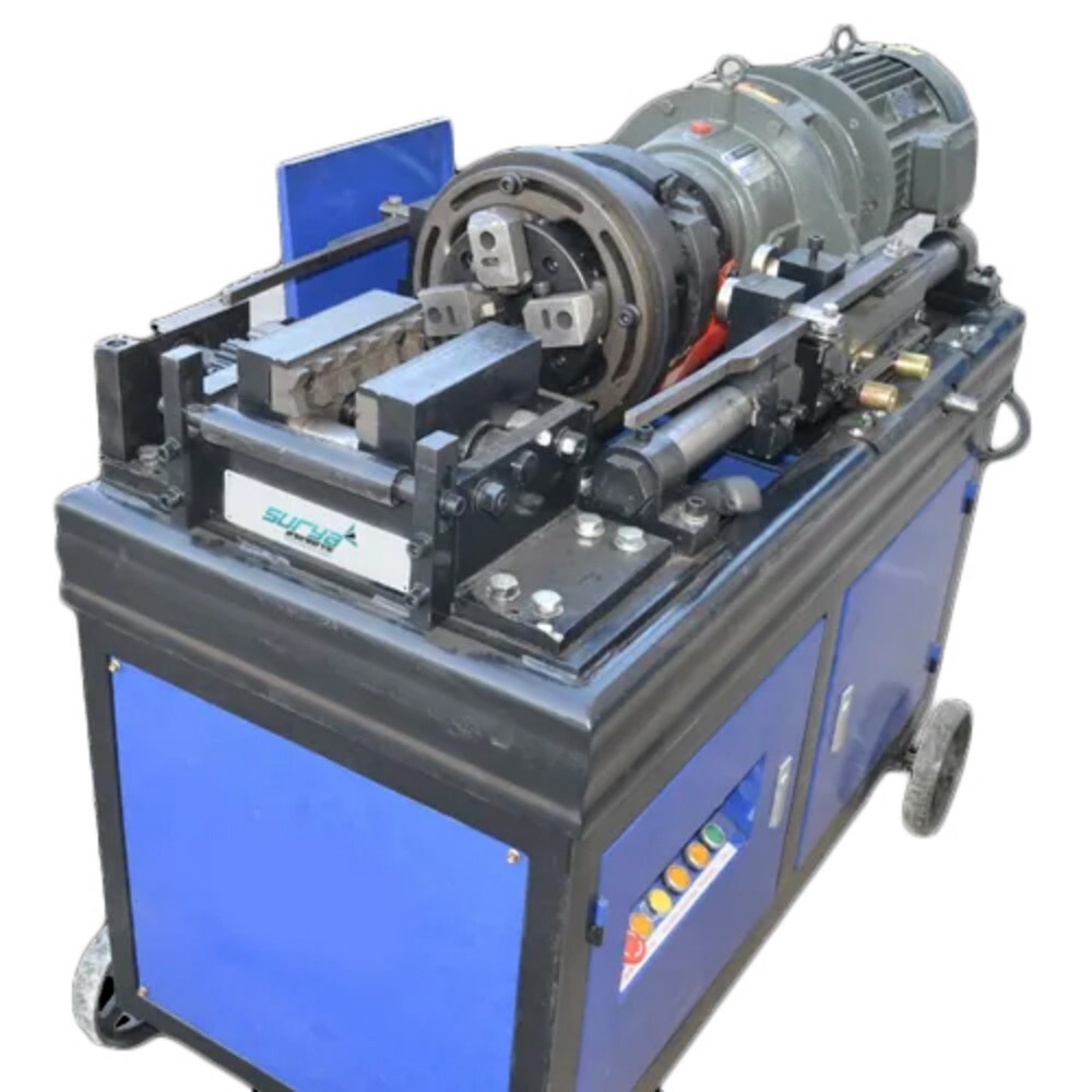Ms Rebar Threading Machine - Color: Blue