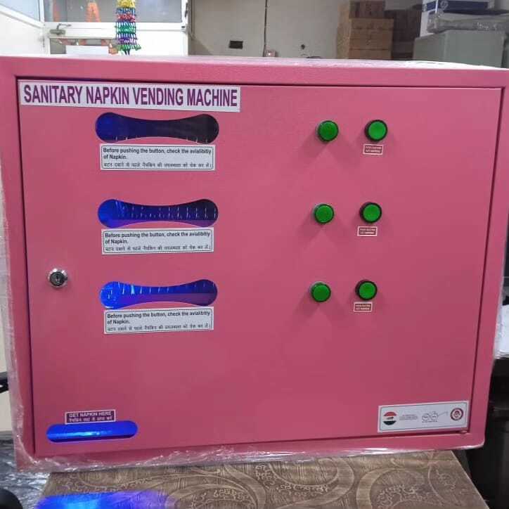 Sanitary Napkin Vending Machine - Automatic Grade: Semi-Automatic