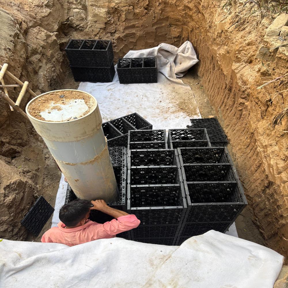 Wrapping Services Of Geotextiles