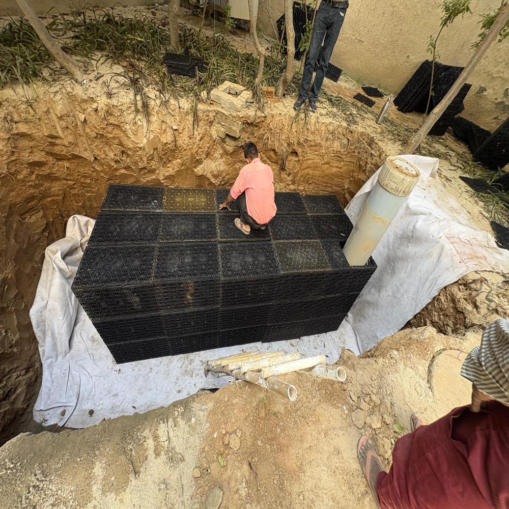 Wrapping Services Of Geotextiles