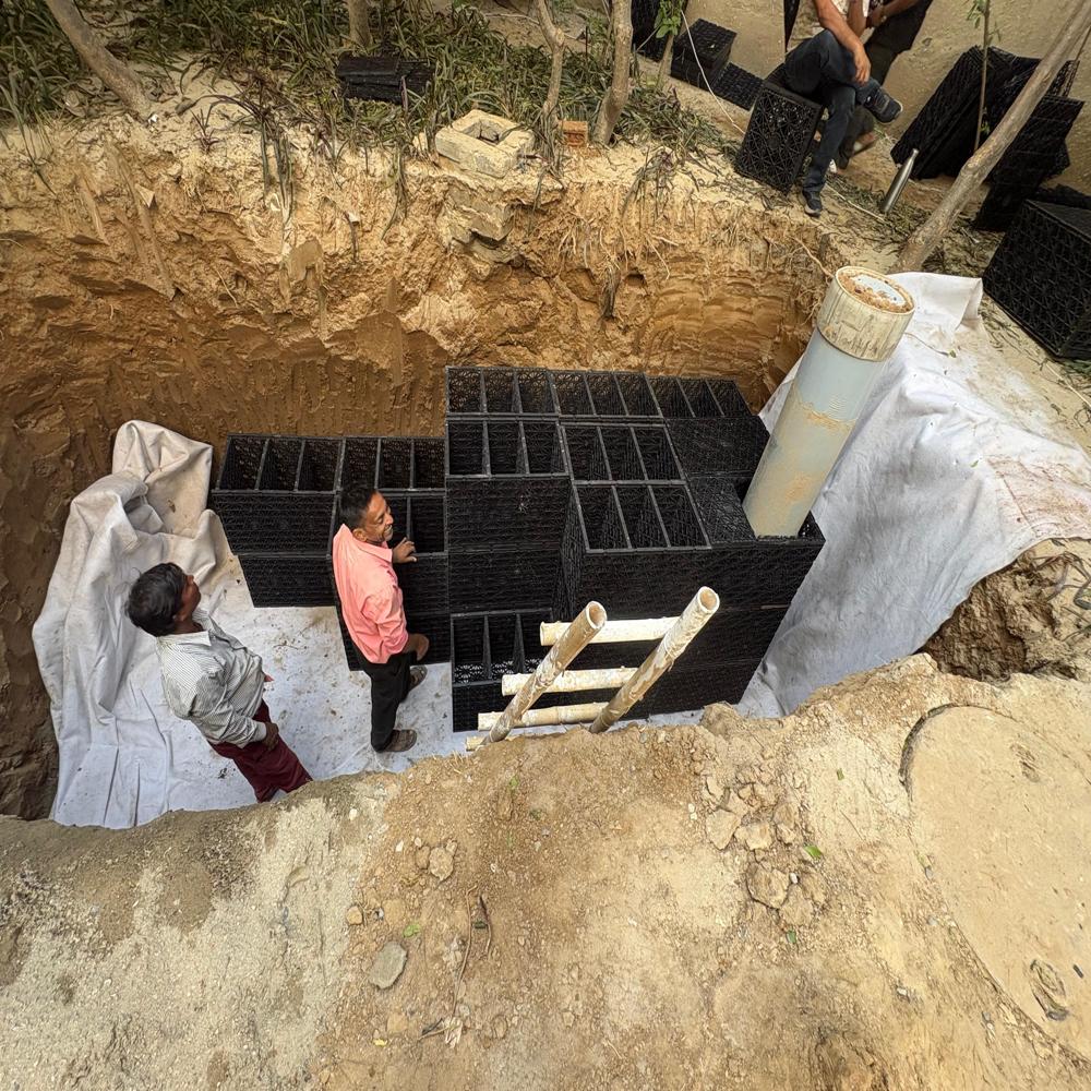 Wrapping Services Of Geotextiles