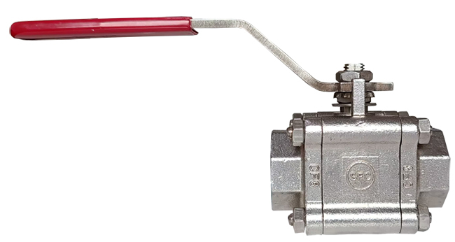 3 Piece (Three Piece) Floating Ball Valves - Application: Industrial
