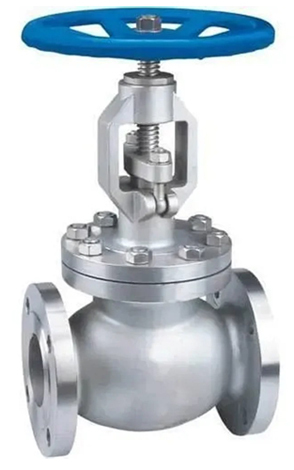 Industrial Globe Valves - Color: Silver