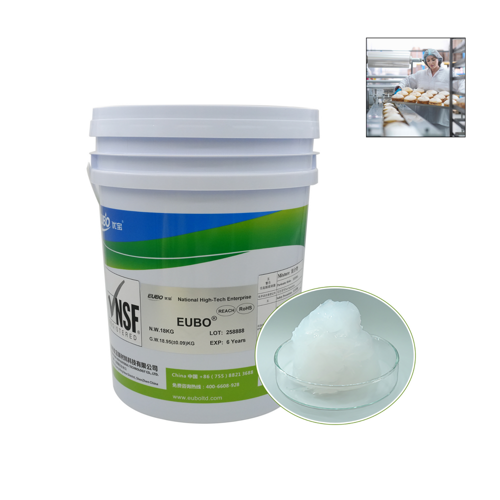 Food Grade 300C High Temperature Fluorinated Grease,Premium Heat Resistant Lubricant for Ovens, Motors, Bearings and Food Machinery Grease