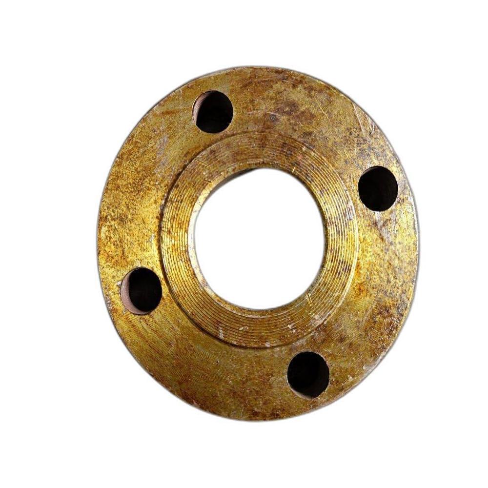 1 Inch Ms Flange - Color: Silver