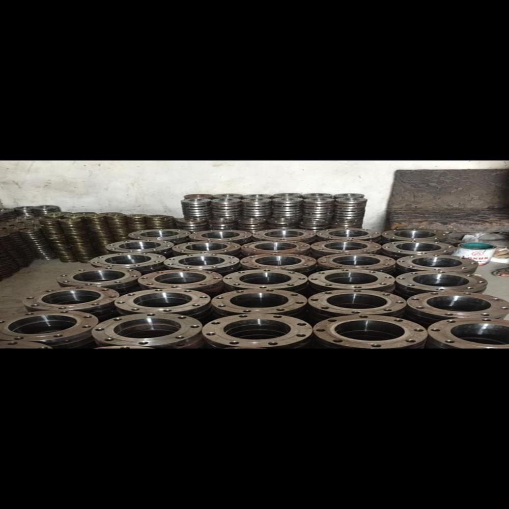 1 Inch Ms Flange - Color: Silver