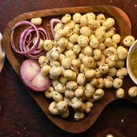 Cream And Onion Makhana - Broken (%): Nil