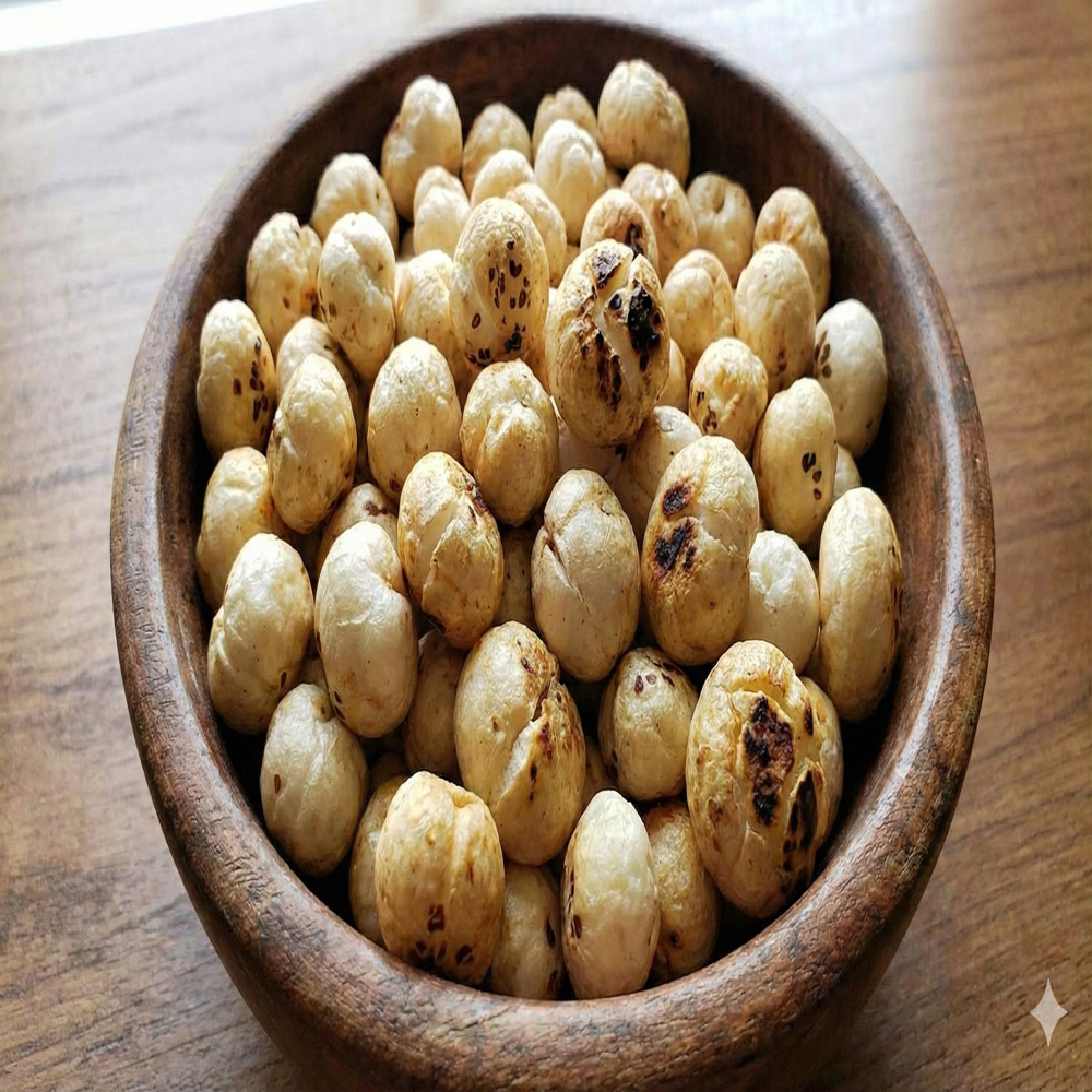 Rosted Makhana - Color: Brown