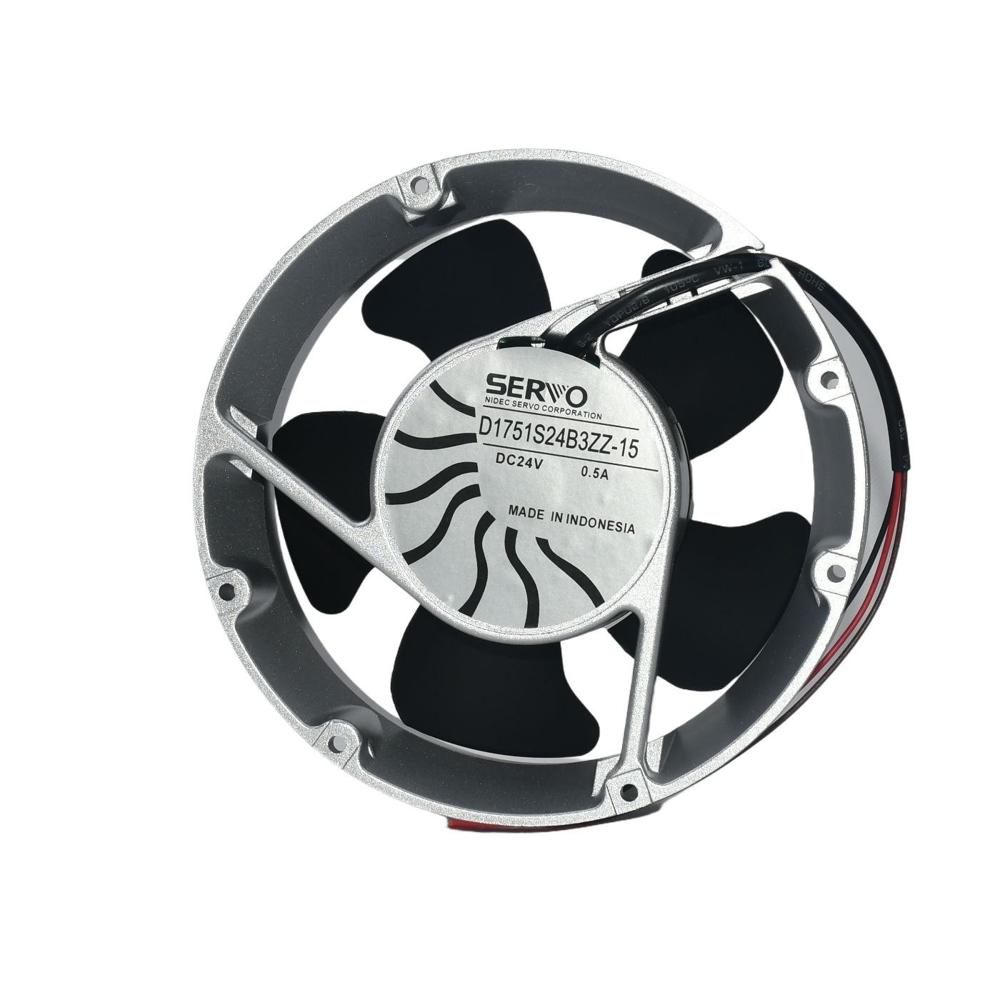 NIDEC D1751S24B3ZZ-15 Blower Fan 24V DC 0.5A Electric Air Cooling Fan Industrial Axial Flow Exhaust Fan