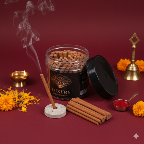 Luxury Dhoop Jar