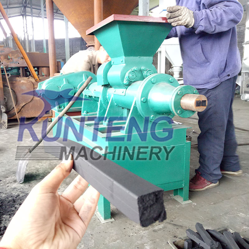 Fully automatic charcoal extruder briquette machine Barbecue charcoal compactor Bamboo charcoal forming machine Coal Forming Equipment