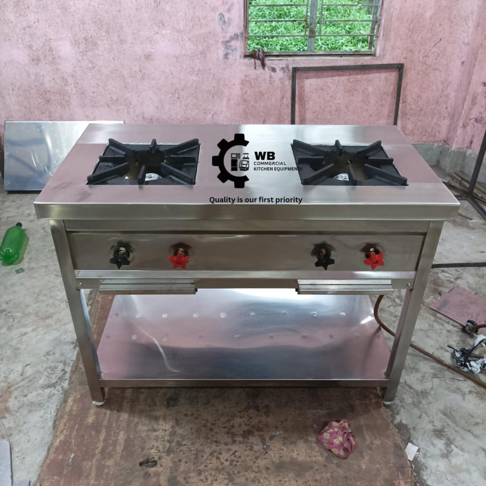 Two Burner Continental Range - Material: Steel