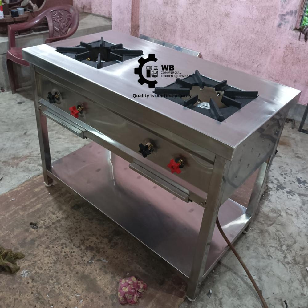 Two Burner Continental Range - Material: Steel