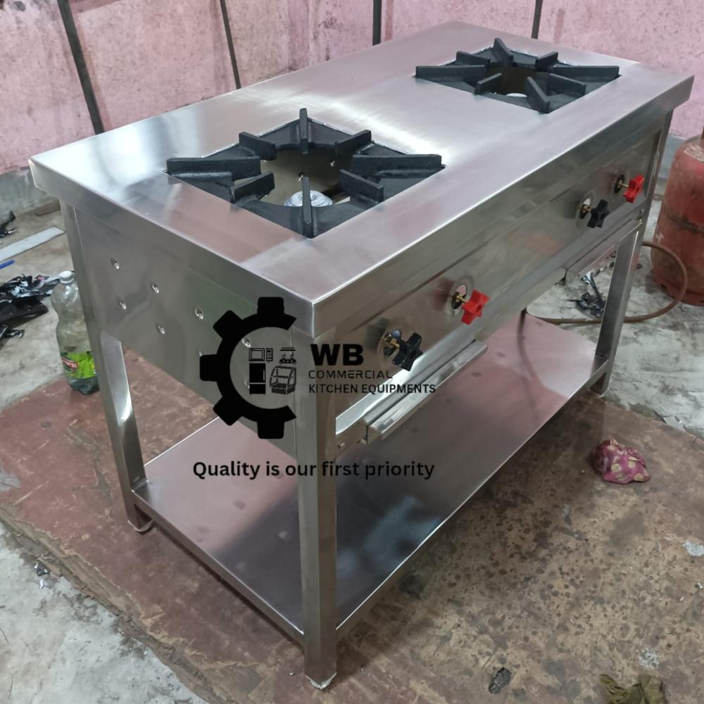 Two Burner Continental Range - Material: Steel