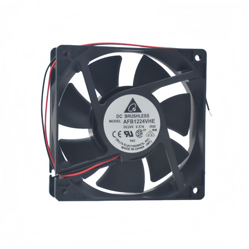 Delta AFB1224VHE DC 24V 0.57A Plastic Blade Material Industrial Inverter Fan Specific Cooling Fan