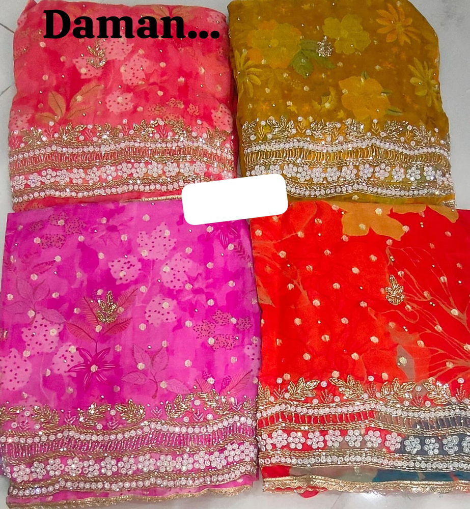 Daman Unstitched Suit - Color: Multicolor