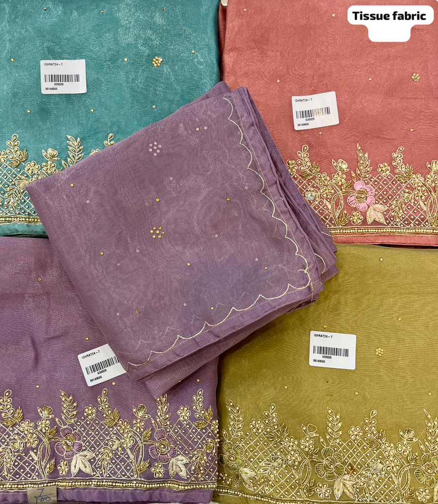 Tissue Fabric Unstitched Suit