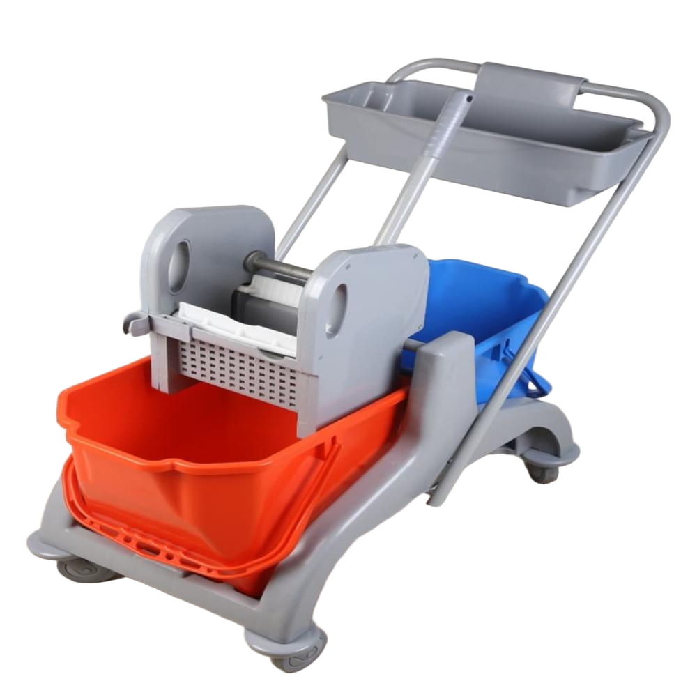 Housekeeping Trolley - Handle Type: Adjustable