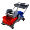 Housekeeping Trolley - Handle Type: Adjustable