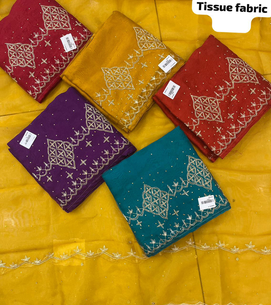 Tissue Fabric Unstitched Suit