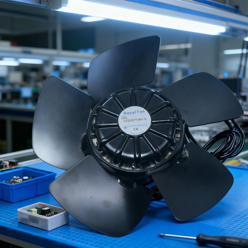 ROYAL FAN TR200P59H-6 220V AC 120W 50/60HZ Electric Server & Industrial Inverter Fan Ball Cooling Fan