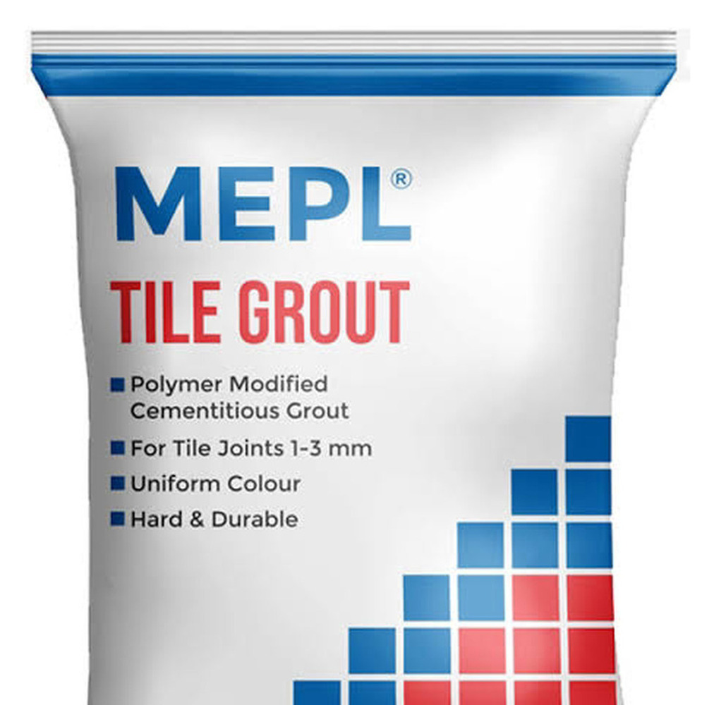Mepl White Tile Grout - Grade: Industrial Grade