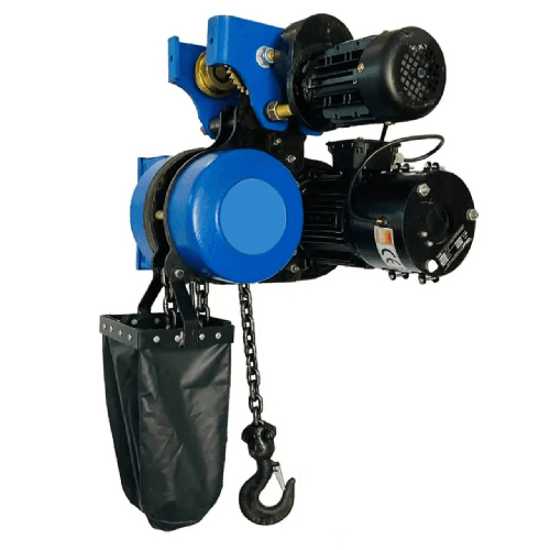Chain Hoist - Color: Black And Blue