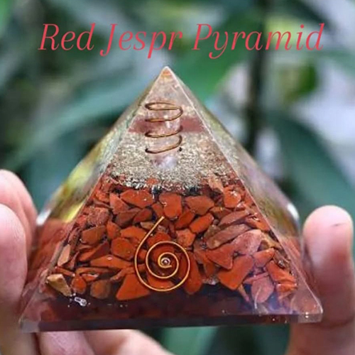 Red Jespr Pyramid - Color: Multicolor
