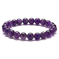 Amethyst Bracelet - Color: Purple
