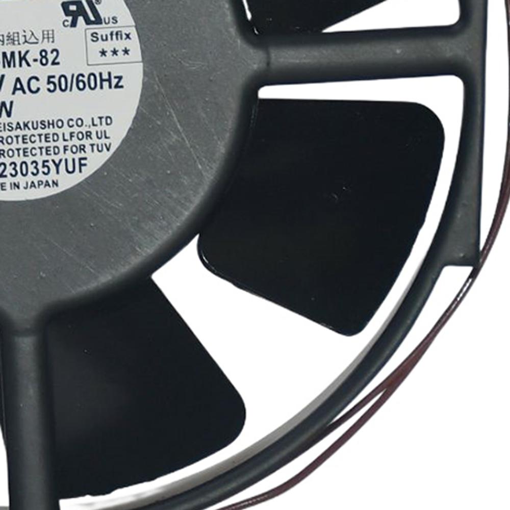 IKURA S15D10-MK-82 AC100V 33/30W 12038mm Duct Fan Ball Bearing Electric Industrial Axial Cooling Fan 