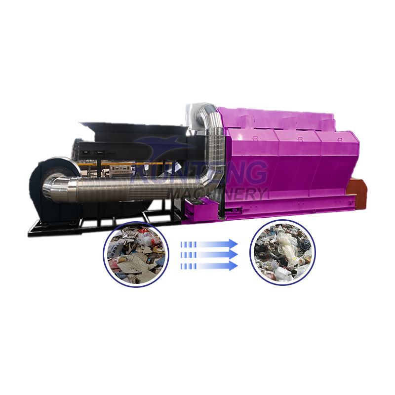 Urban Garbage Air Screening Machine Garbage Air Sorting Machine Household Garbage Air Sorting Equipment Garbage Sorting Line - Capacity: 20 T/Hr