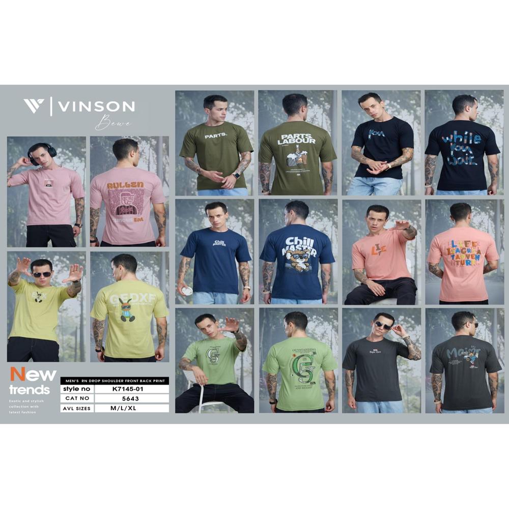 Light Color Half Sleeves Round Neck T Shirt