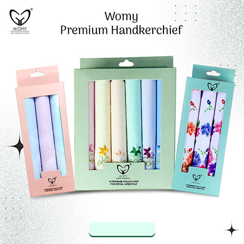 Premium Ladies Handkerchief Gift Set 