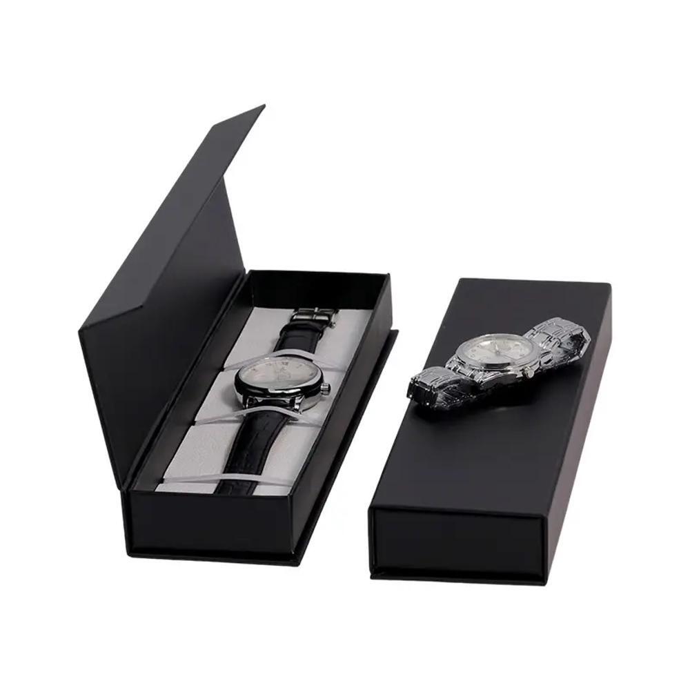 Custom Logo Luxury Packaging Watch Box - Finishing: Matte Lamination