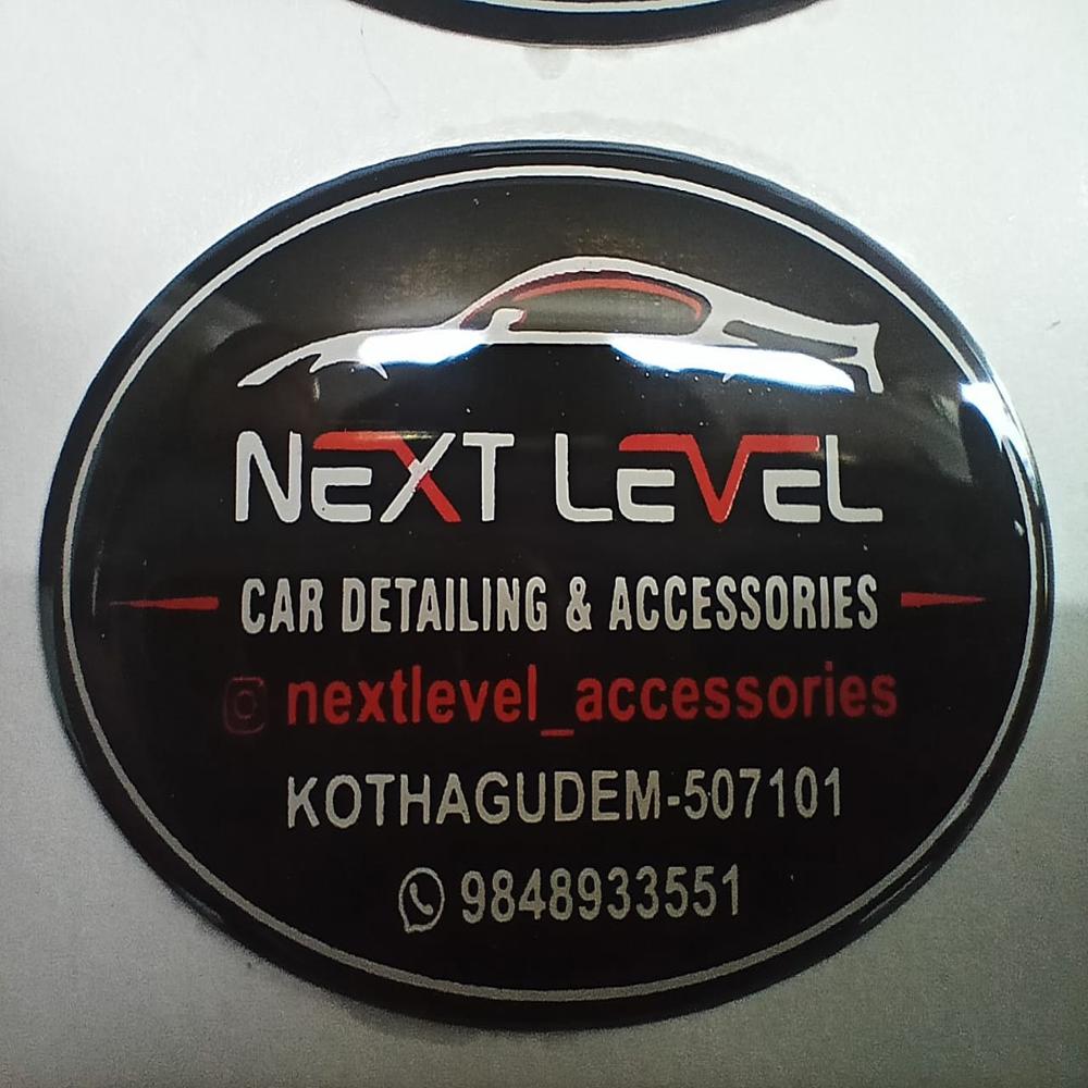 Dome Sticker - Color: Black
