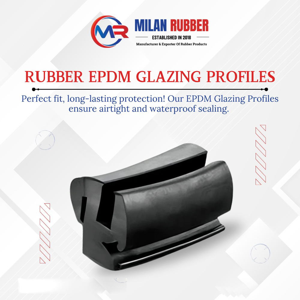 Rubber EPDM Glazing Profiles