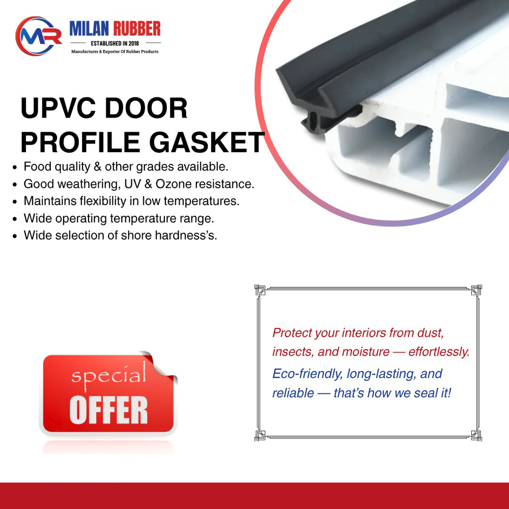 UPVC Door Profile Gasket