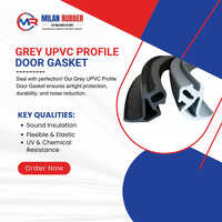 Grey Upvc Profile Door Gasket - Color: Black