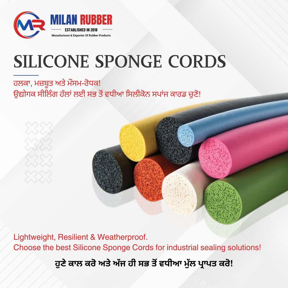 Silicone Sponge Cords