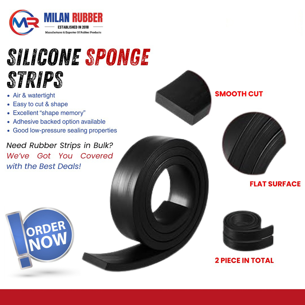 Silicone Sponge Strips - Application: Industrial