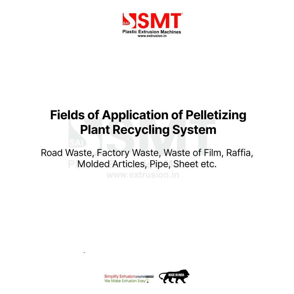 Palletizing Plant Recycling System - Color: White And Blue