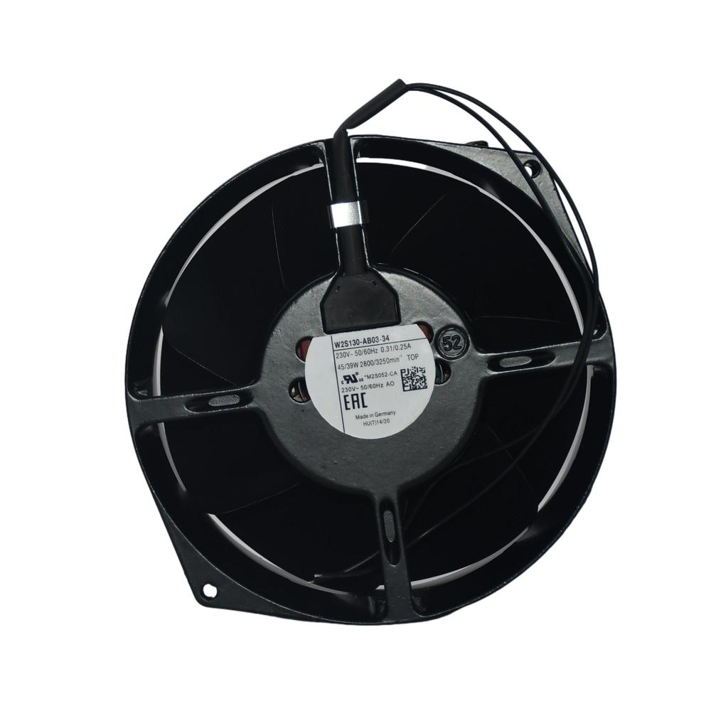 EBM PAPST W2S130-AB03-34 230V 45/39W All-Metal Cabinet 2800RPM Exhaust Ball Bearing Cooling Fan