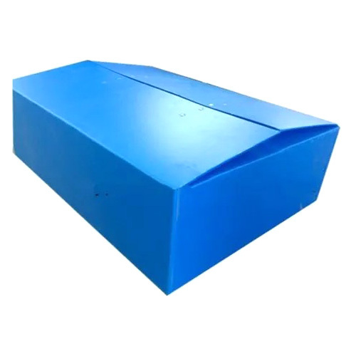 Pp Corrugated Box - Color: Blue