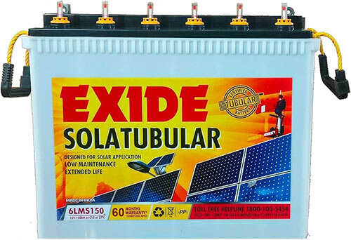Exide Battery - Battery Capacity: <150Ah