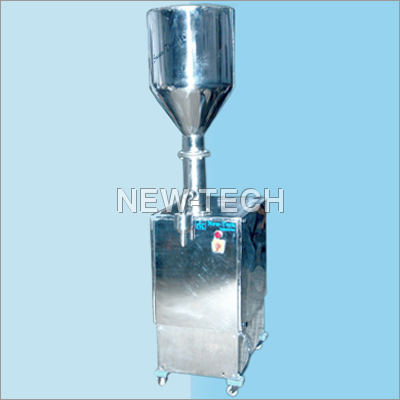 Manual Paste Filling Machine - Volumetric Piston Filler, 5-1000 Gm Range | Low Maintenance, Easy Operation, Precision Design, High Speed 300-1500 Fills/hour
