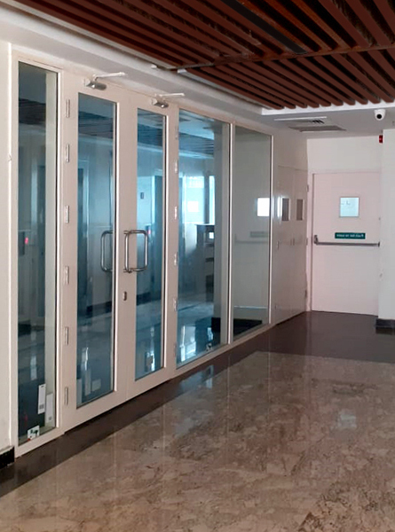 Glazed Fire Door And Partition - Application: Commercial / Residential